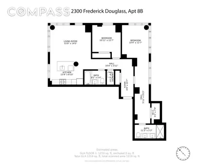 Apex Condominiums, 2300 Frederick Douglass Boulevard, #8B