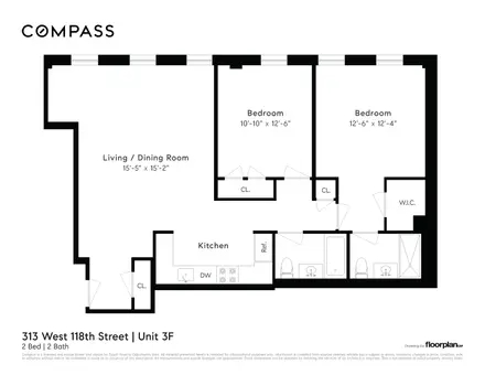 Brownstone Lane, 309 West 118th Street, #3F