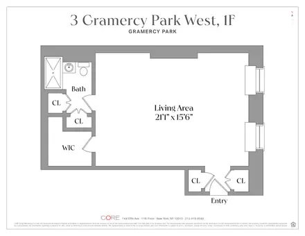 3 Gramercy Park West, #1F