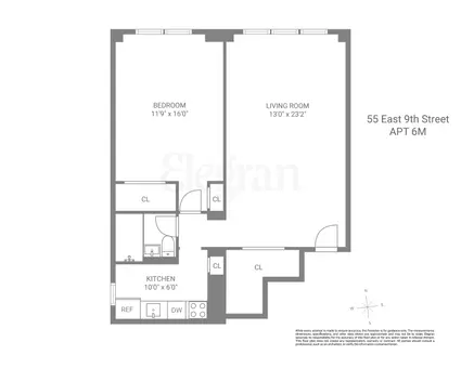 The Jefferson, 55 East 9th Street, #6M