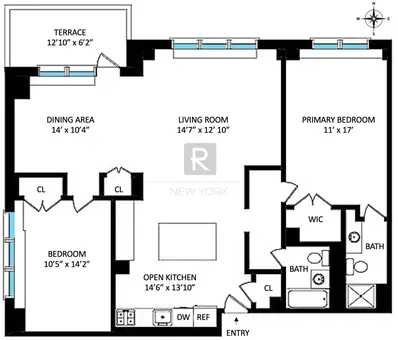 CPW Towers, 400 Central Park West, #11D