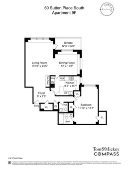 50 Sutton Place South, #9F