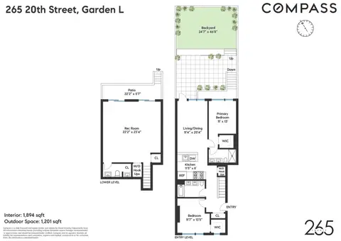 265 20th Street, #GARDENL