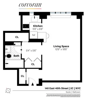 140 East 40th Street, #2C