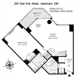 The Savoy, 200 East 61st Street, #23B