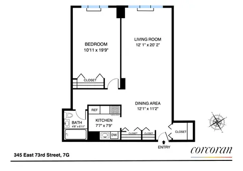 Morad Diplomat, 345 East 73rd Street, #7G