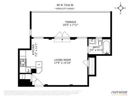 The Bancroft, 40 West 72nd Street, #144