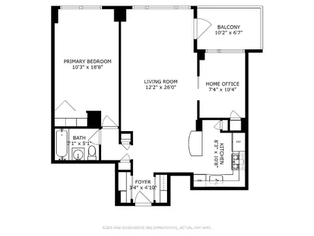 Emery Towers, 400 East 77th Street, #3A