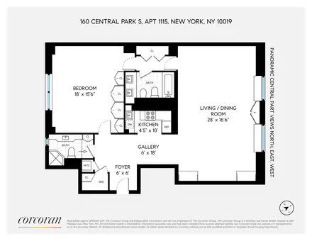 J.W. Marriott Essex House, 160 Central Park South, #1115A