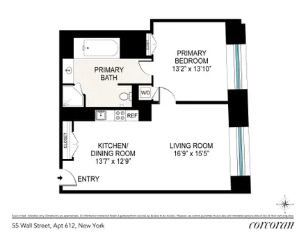 Cipriani Club Residences, 55 Wall Street, #612