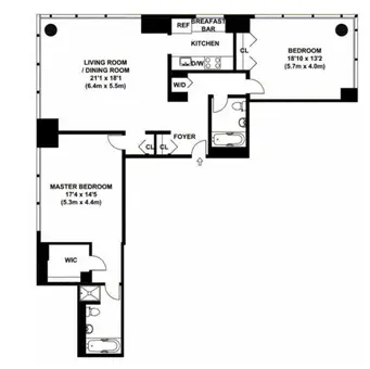 The Mondrian, 250 East 54th Street, #32A