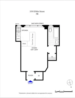 339 East 58th Street, #5B