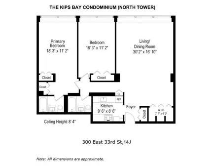 Kips Bay Towers, 300 East 33rd Street, #14J