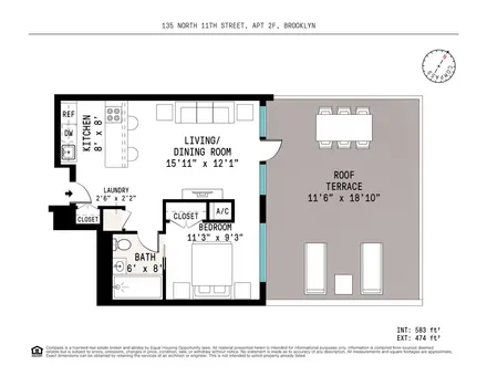 The Residences at The Williamsburg, 135 North 11th Street, #2F