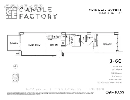 The Candle Factory, 11-18 Main Avenue, #3C