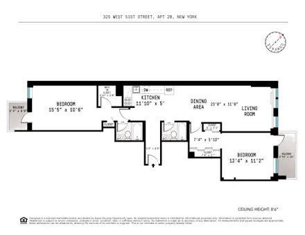 325 West 51st Street, #2B