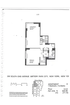 Hudson View East, 250 South End Avenue, #3B