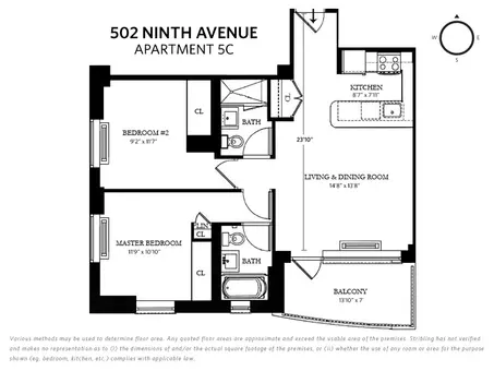 38 Nine, 502 Ninth Avenue, #5C