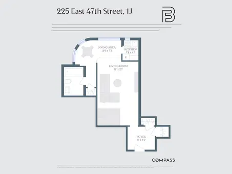 225 East 47th Street, #1J