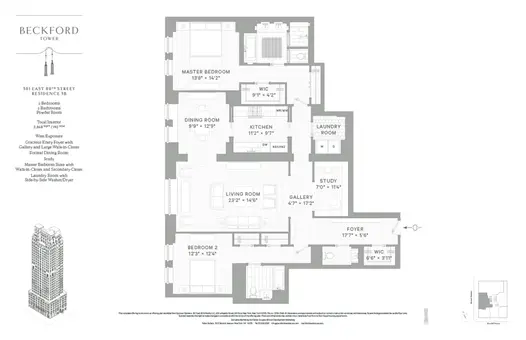 Beckford Tower, 301 East 80th Street, #3B