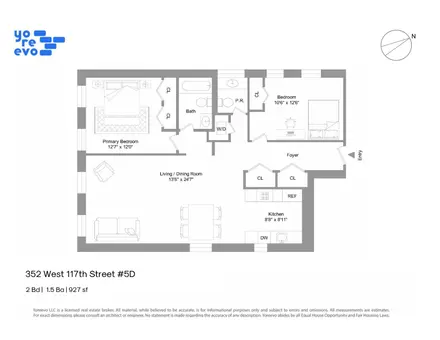 The Endymion, 352 West 117th Street, #5D