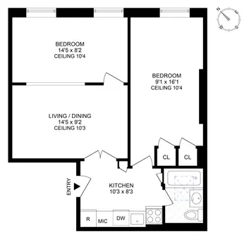 325 West 57th Street, #5A