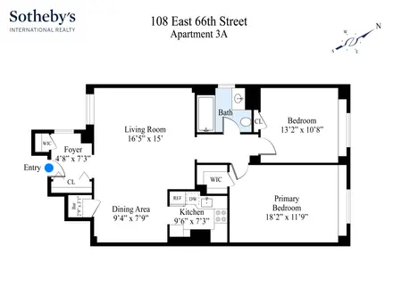 108 East 66th Street, #3A