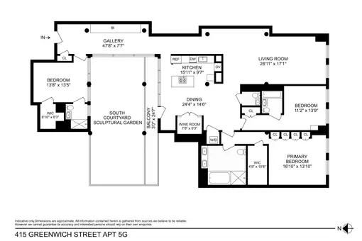 TriBeCa Summit, 415 Greenwich Street, #5G