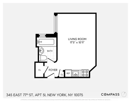 The Sequoia, 345 East 77th Street, #5I