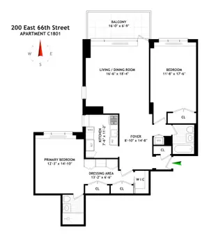 Manhattan House, 200 East 66th Street, #C1801