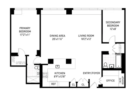 Mayfair Towers, 15 West 72nd Street, #8TU