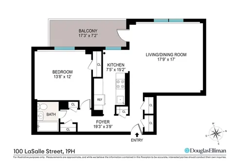 Morningside Gardens, 100 La Salle Street, #19H