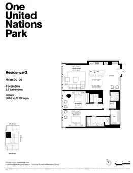 One United Nations Park, 695 First Avenue, #34G