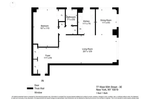 The Gallery House, 77 West 55th Street, #3E