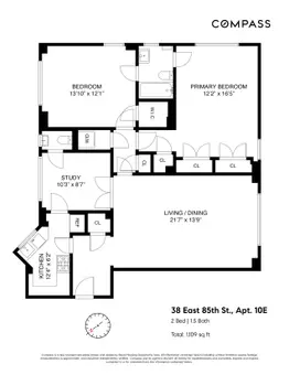 38 East 85th Street, #10E