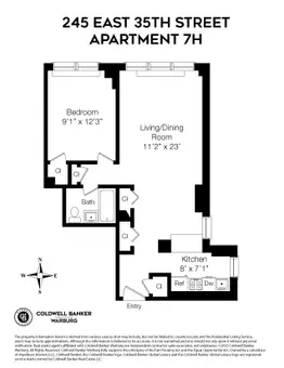 The Townsley, 245 East 35th Street, #7H