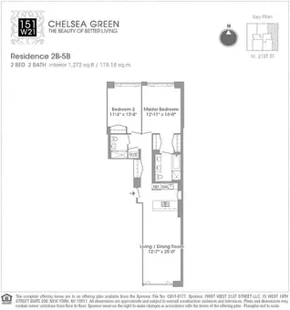 Chelsea Green, 151 West 21st Street, #4B