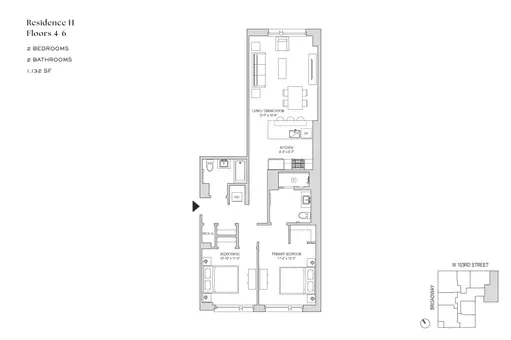 The Rockwell, 218 West 103rd Street, #6H