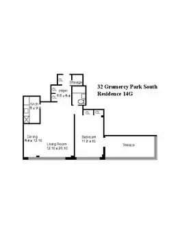 Gramercy Towers, 32 Gramercy Park South, #14G