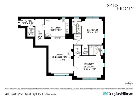 Southgate, 400 East 52nd Street, #15D