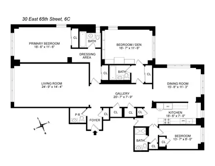 Colony House, 30 East 65th Street, #6C