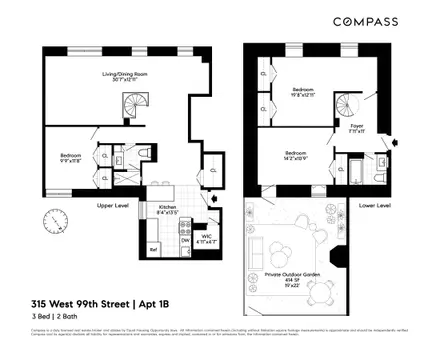 The Paramount, 315 West 99th Street, #1B