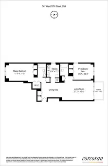 The Colonnade, 347 West 57th Street, #28A
