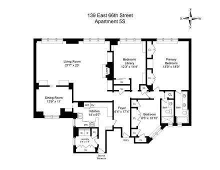 139 East 66th Street, #5S