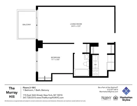 The Murray Hill, 115 East 34th Street, #1503