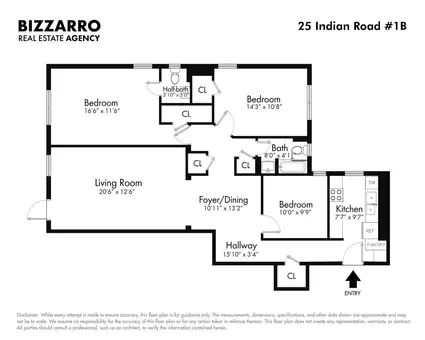 25 Indian Road, #1B