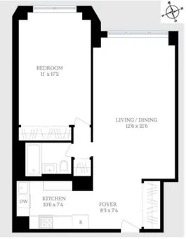 The Hamilton, 305 East 40th Street, #4F