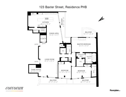 123 Baxter Street, #PHB