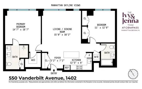 550 Vanderbilt Avenue, #1402