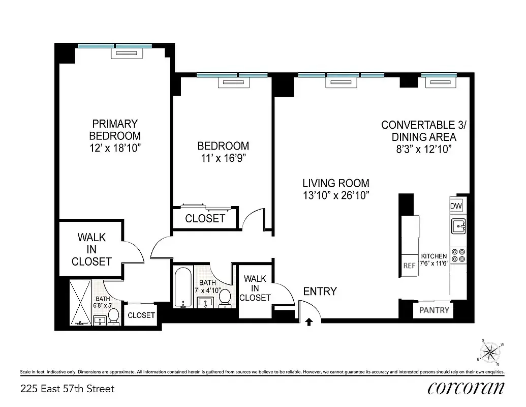 Harridge House, 225 East 57th Street, Unit 9D - 2 Bed Apt for Sale for ...